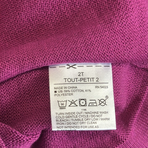 Janie and Jack ruffle sweater - Picture 8 of 8